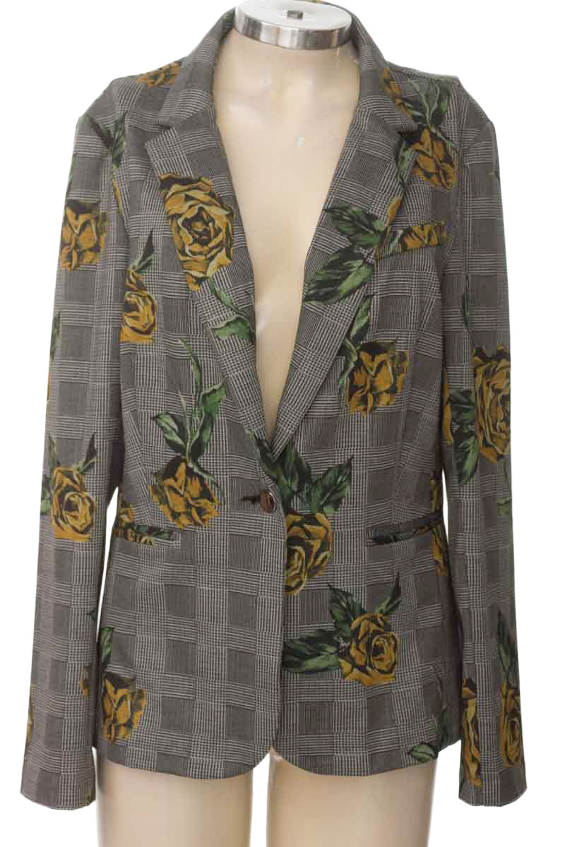 Chaqueta / Abrigo color Gris - Soho Apparel Ltd