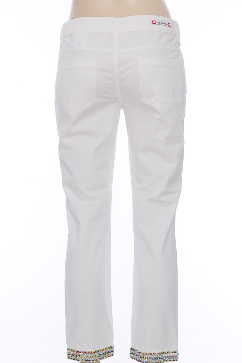 Pantalon Moschino Pour Femme - Taille 40 (occasion Très Bon état)