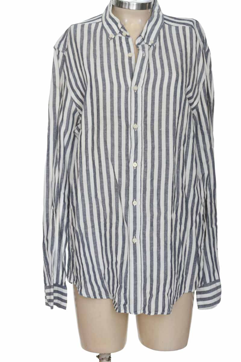 Blusa color Azul - Zara
