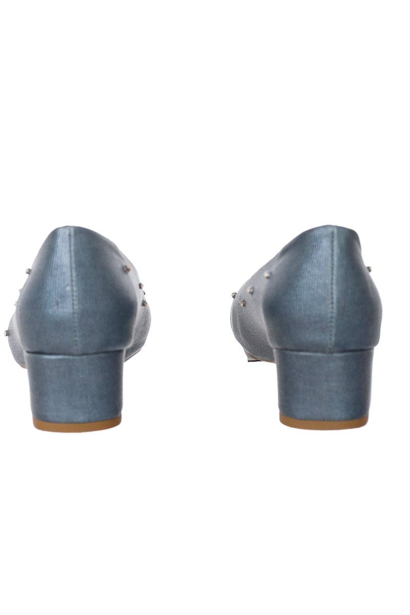 Zapatos color Azul - Mercedes Campuzano