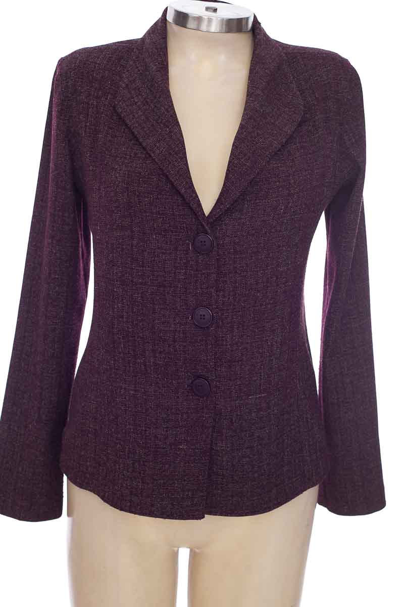 Chaqueta / Abrigo color Morado - Beso de Coco