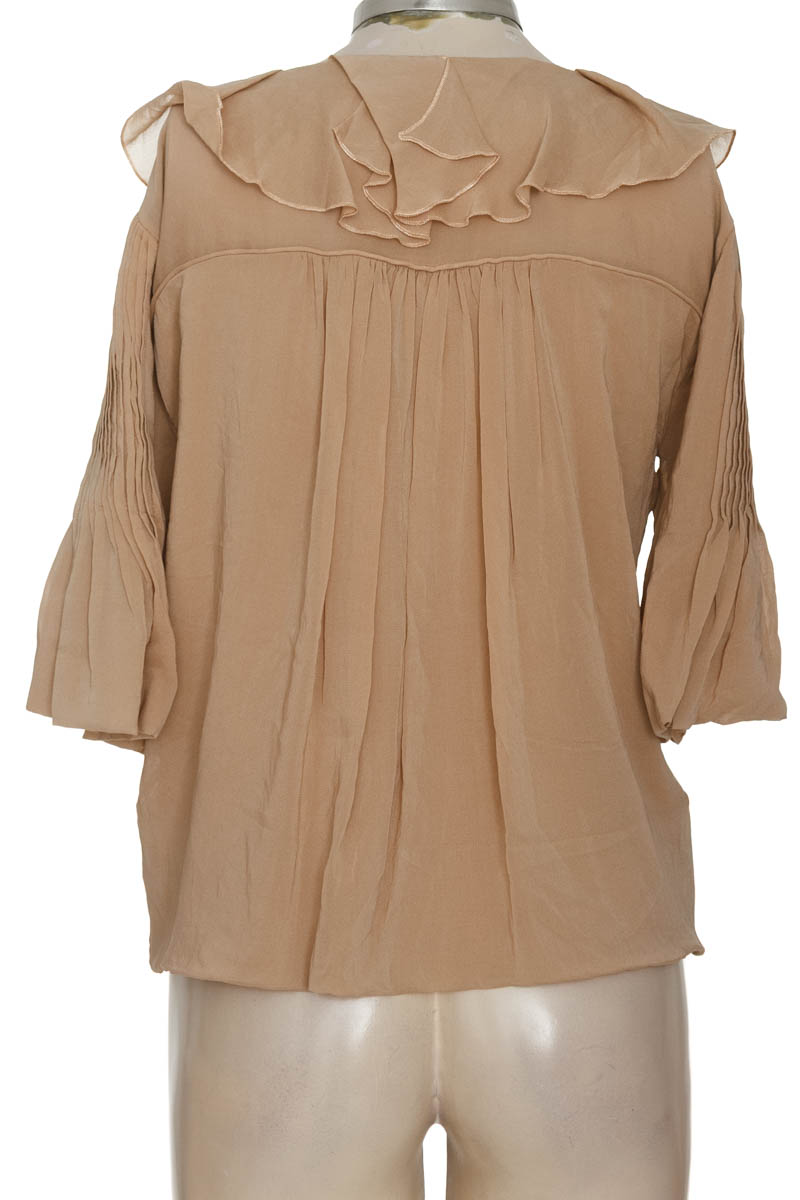 Blusa color Beige - Maria Elena Villamil
