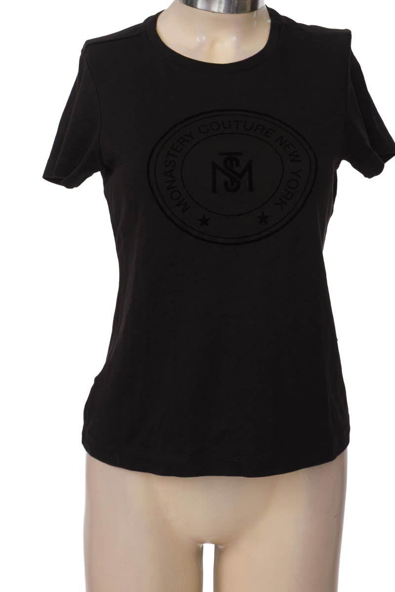 Top / Camiseta color Negro - Monastery Couture