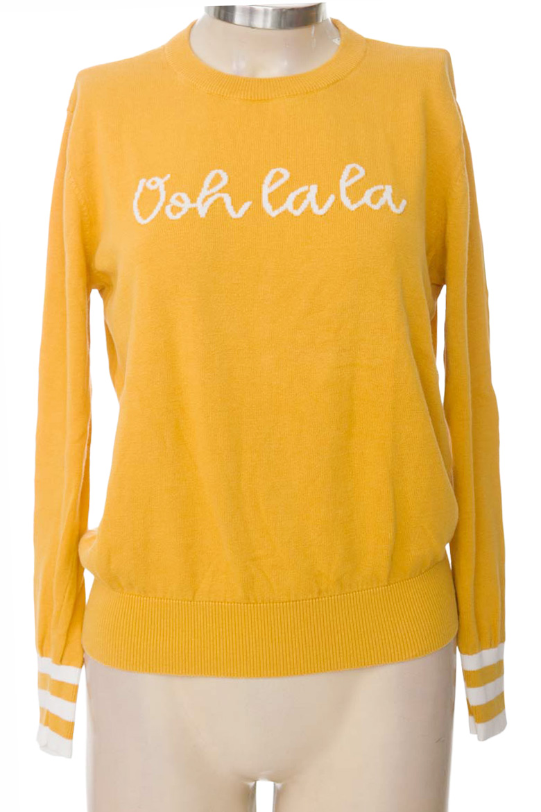 Sweater color Amarillo - NAF NAF
