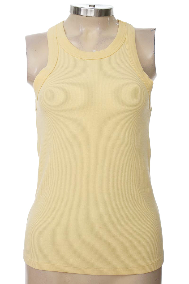Top / Camiseta color Amarillo - Punto Blanco