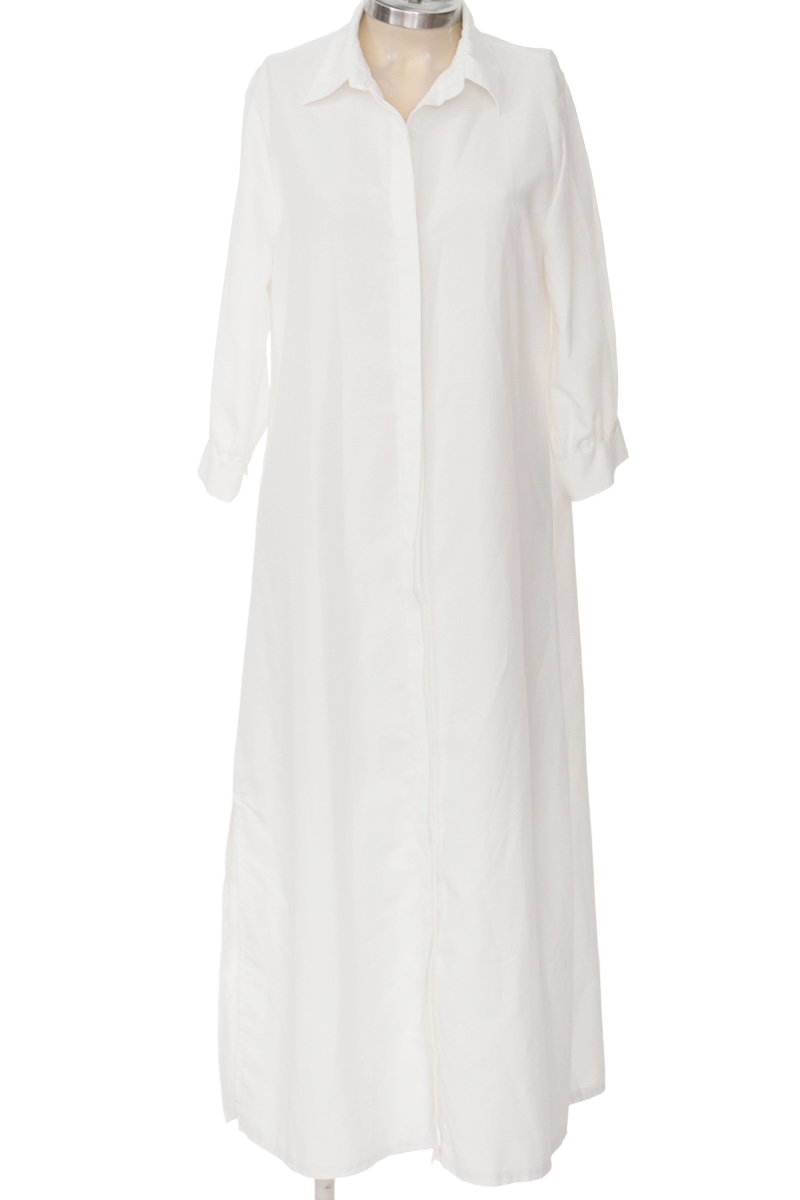 Vestido / Enterizo color Blanco - Kandy Fashion