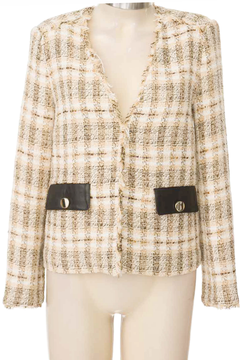 Chaqueta / Abrigo color Beige - Zara