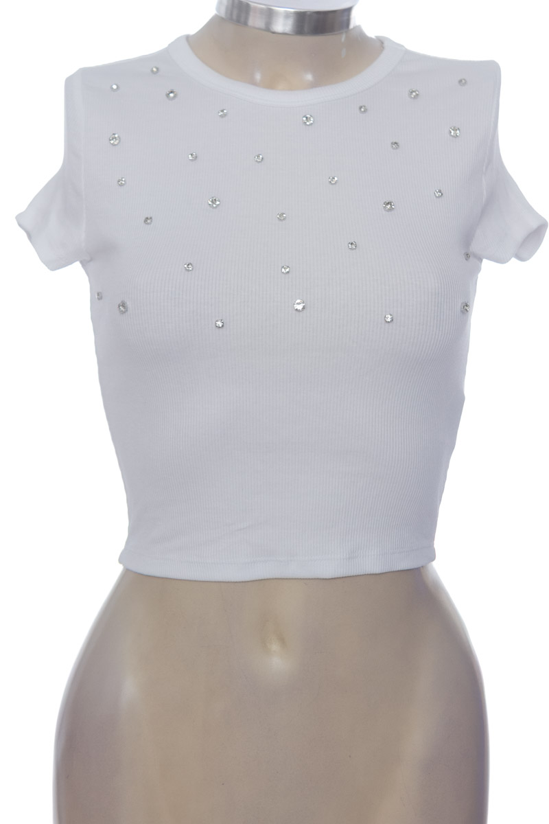 Top / Camiseta color Blanco - Divided by H&M