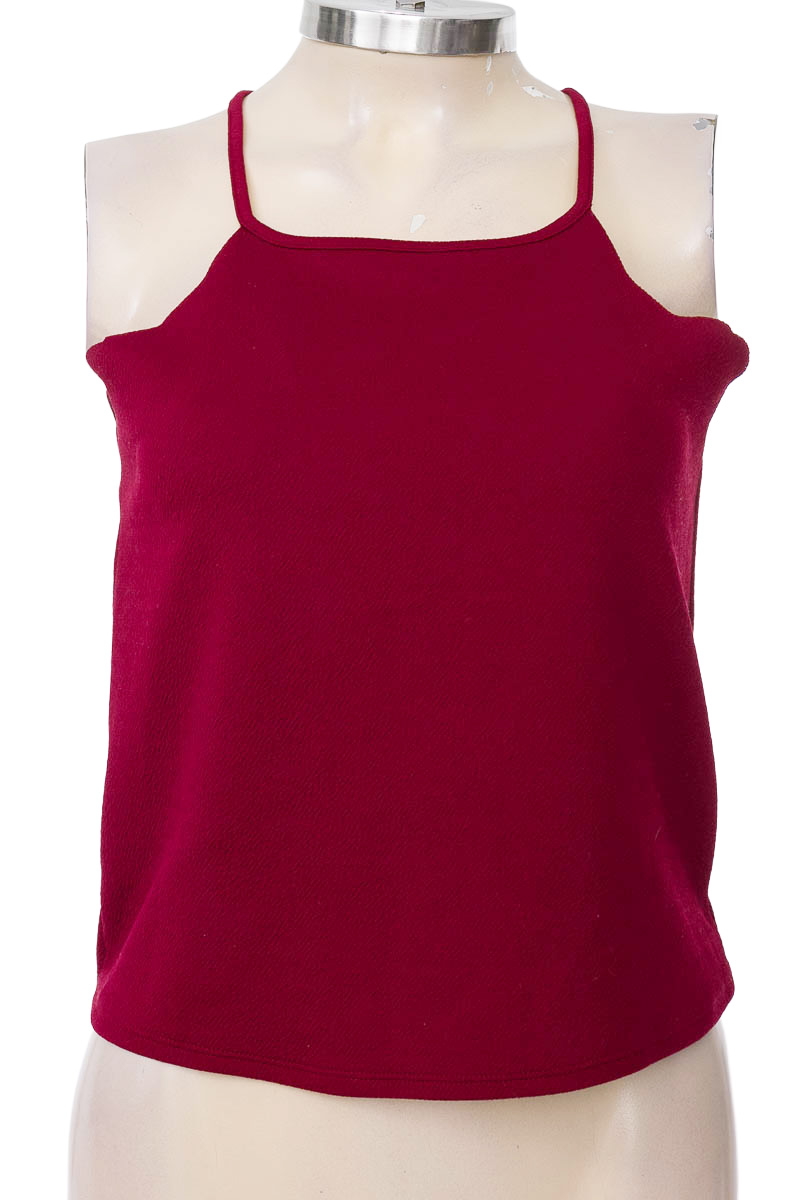 Top / Camiseta color Vinotinto - Divided by H&M