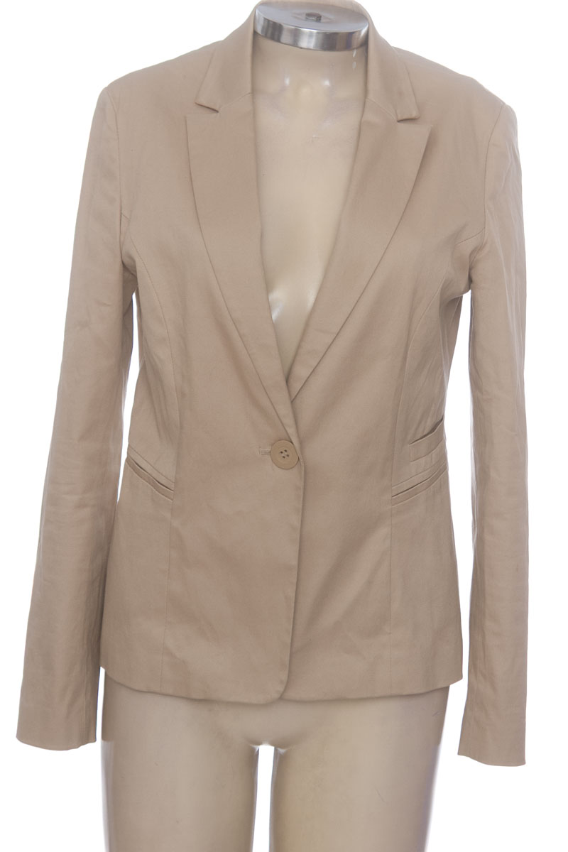 Chaqueta / Abrigo color Beige - Bershka