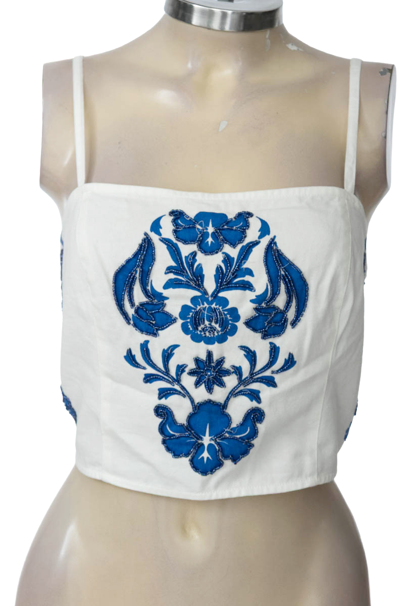 Top / Camiseta color Blanco - Divided by H&M