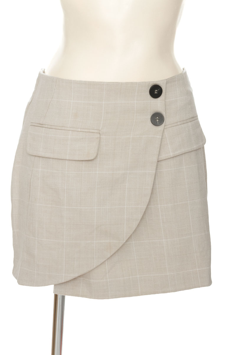 Falda color Beige - Bershka
