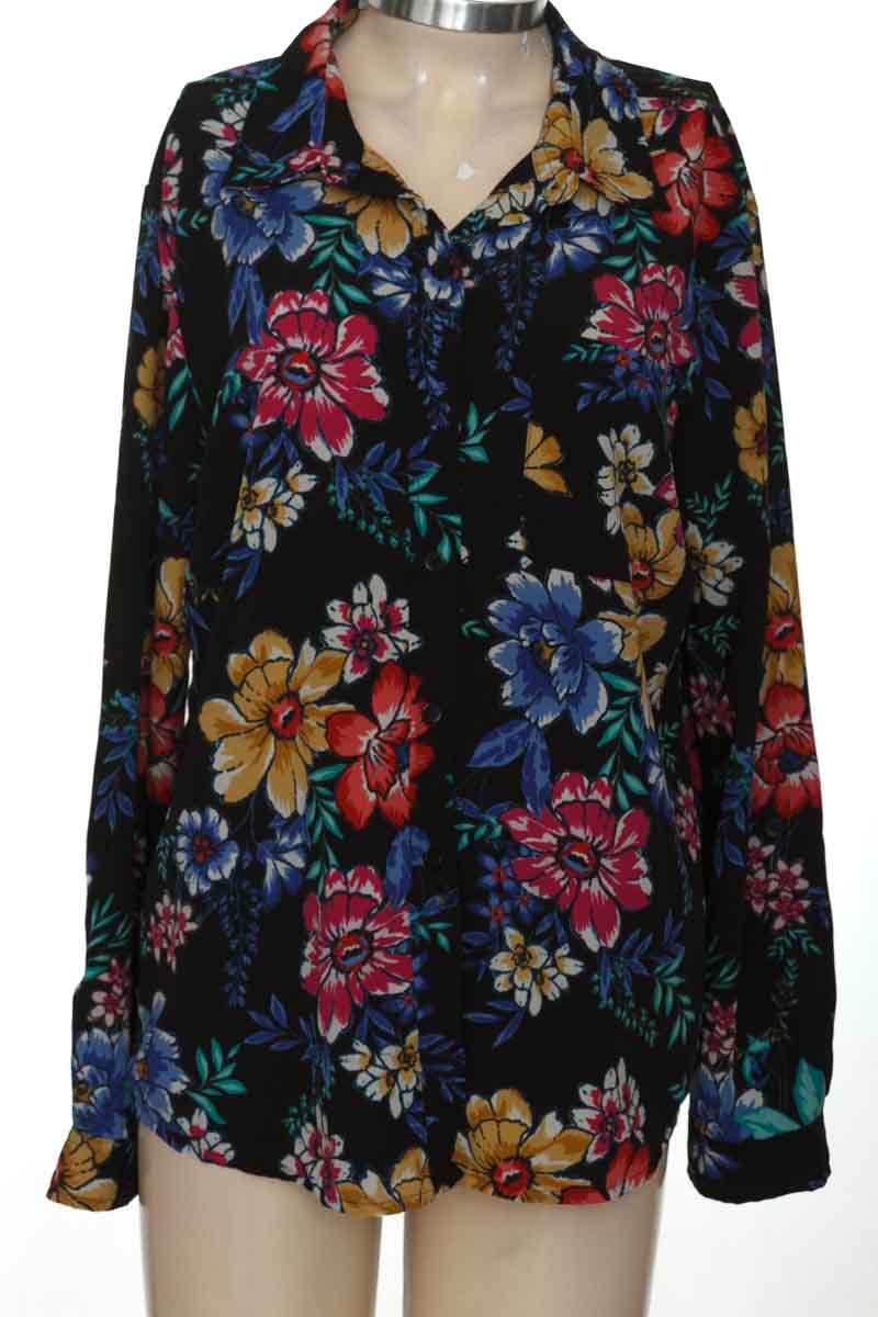 Blusa color Negro - Time And Tru