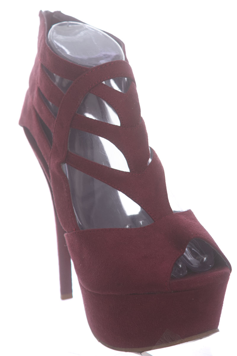 Zapatos color Vinotinto - Forever 21