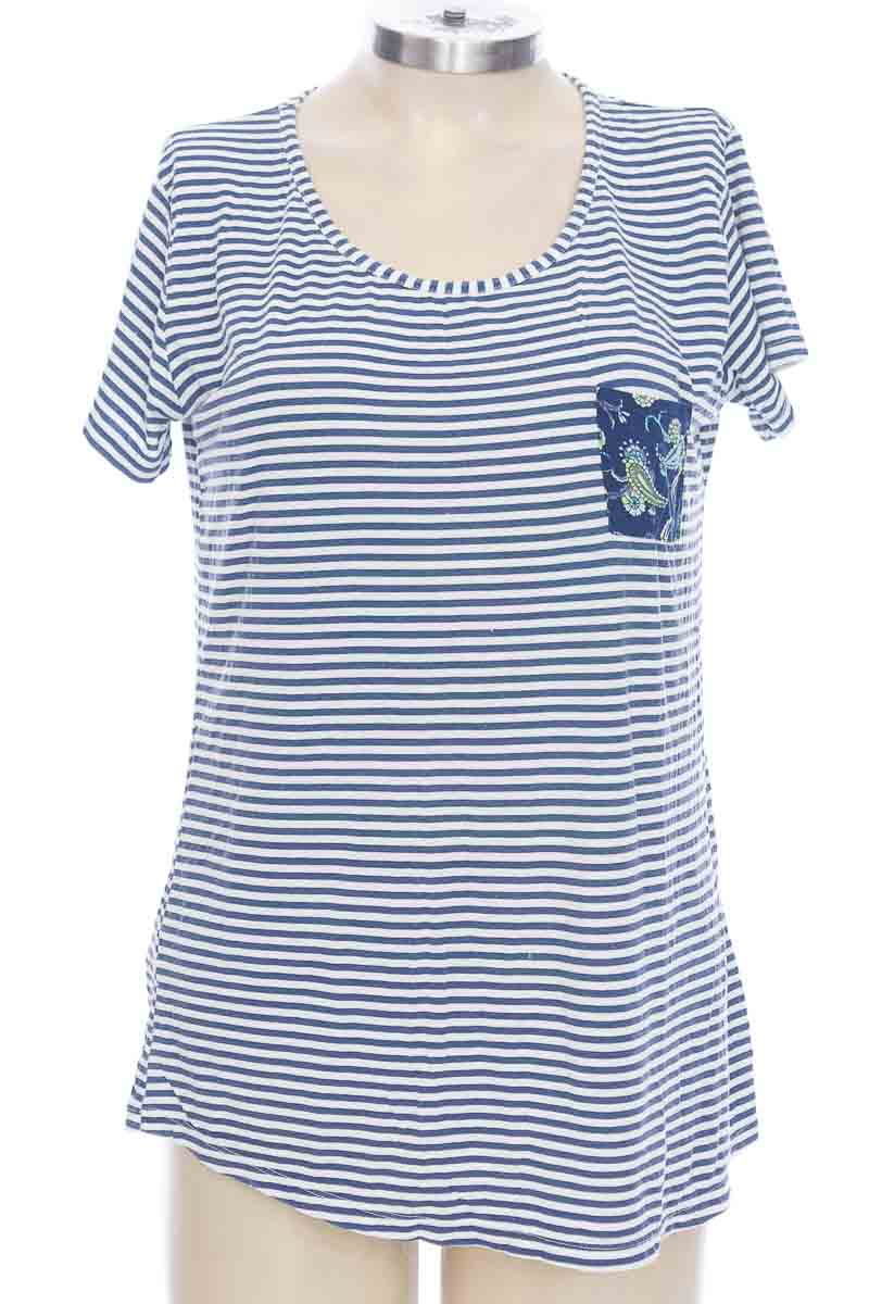 Azul Pink Top / Camiseta color Azul - Lili pink talla S de Segunda Mano | Closeando
