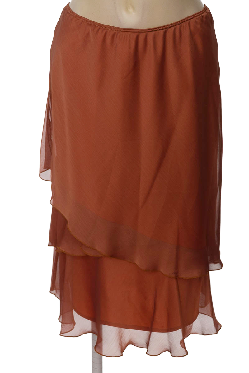 Falda color Café - Clarissa Rosania