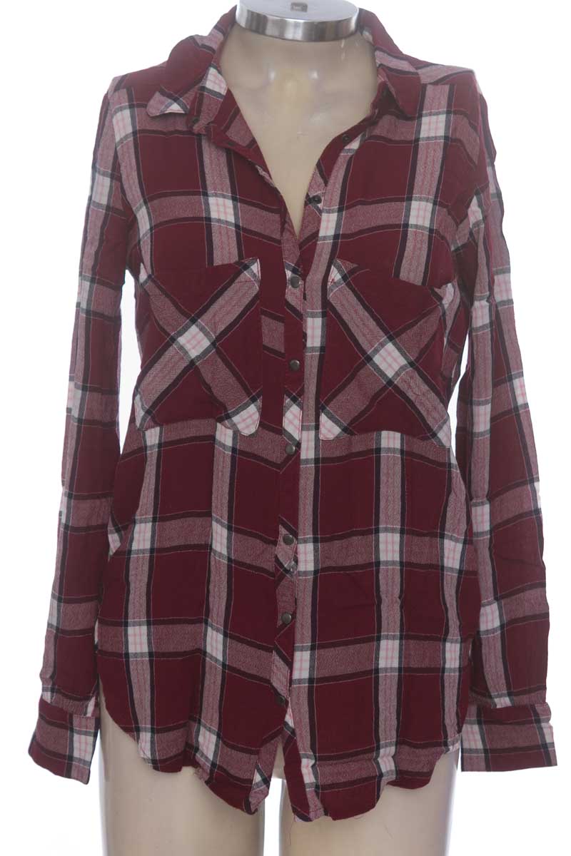 Blusa color Vinotinto - Stradivarius