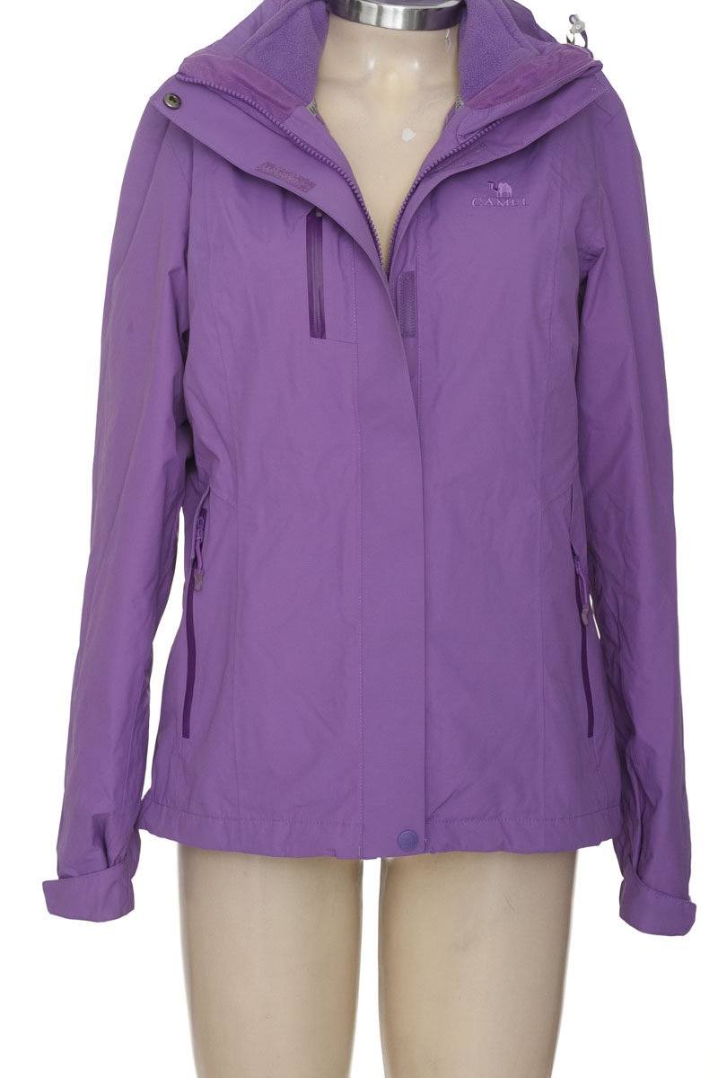 Chaqueta / Abrigo color Lila - Camel