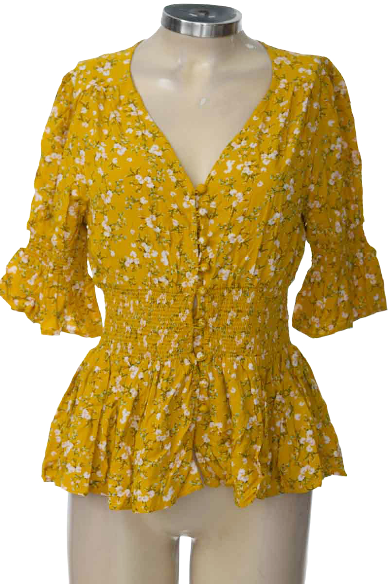 Blusa color Mostaza - Walter Baker