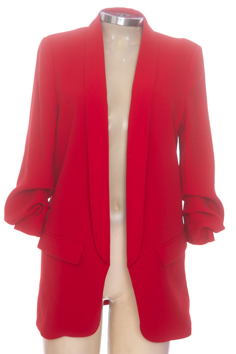 Chaqueta / Abrigo color Rojo - Zara