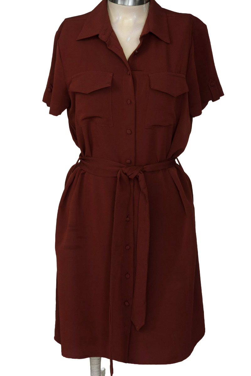 Vestido / Enterizo color Café - NAF NAF