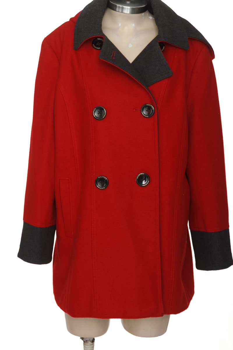 Chaqueta / Abrigo color Rojo - NAUTICA