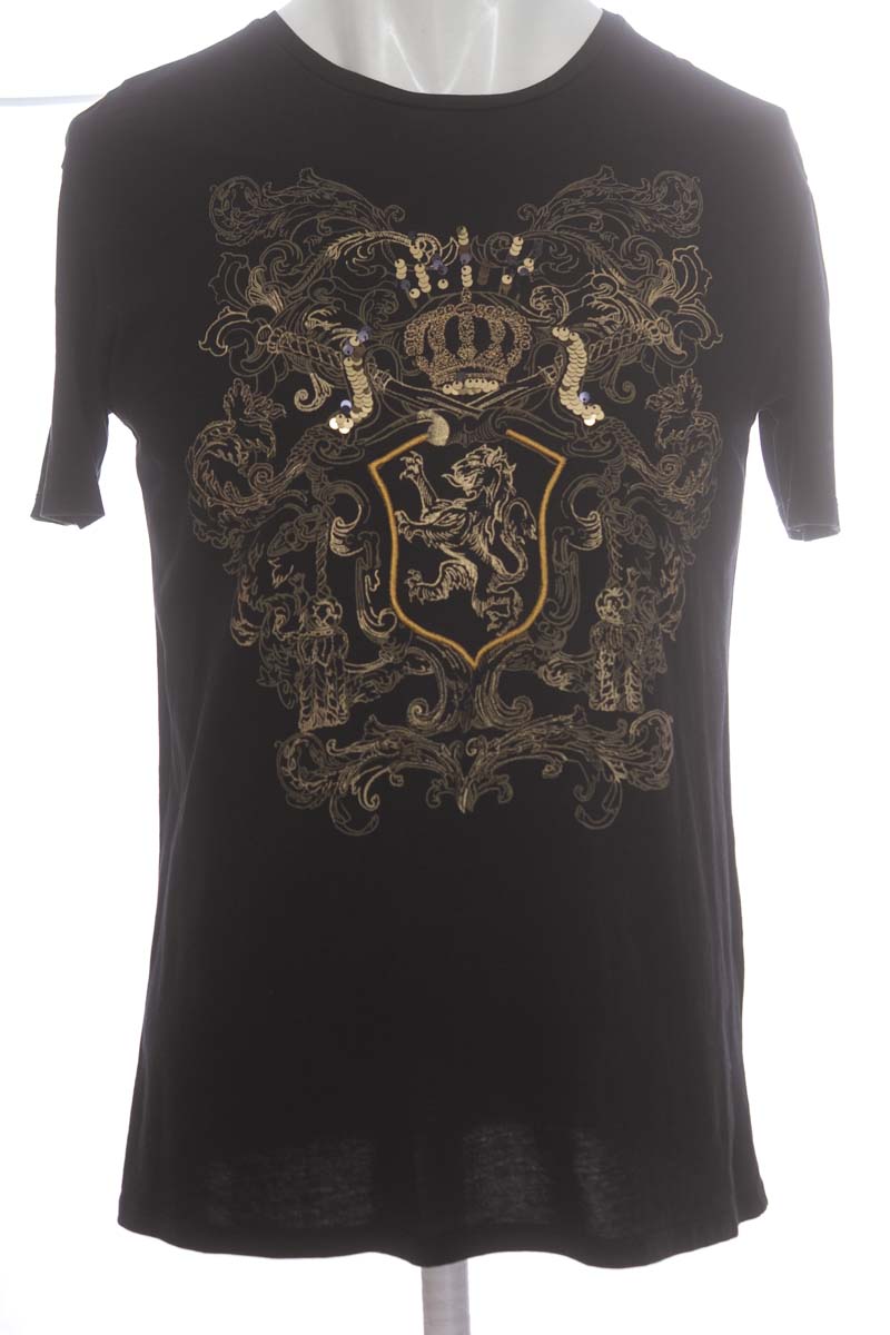 Camiseta color Negro - Zara