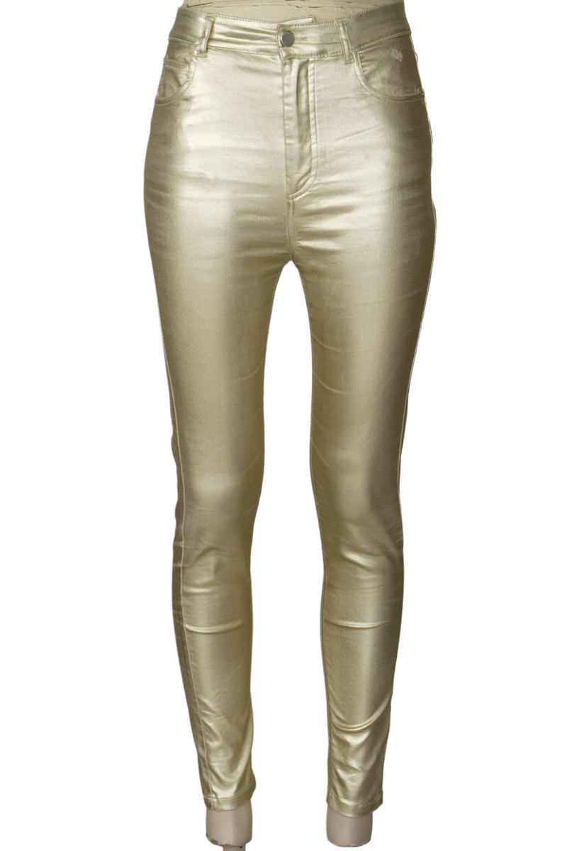 Pantalones color Dorado - Pull & Bear