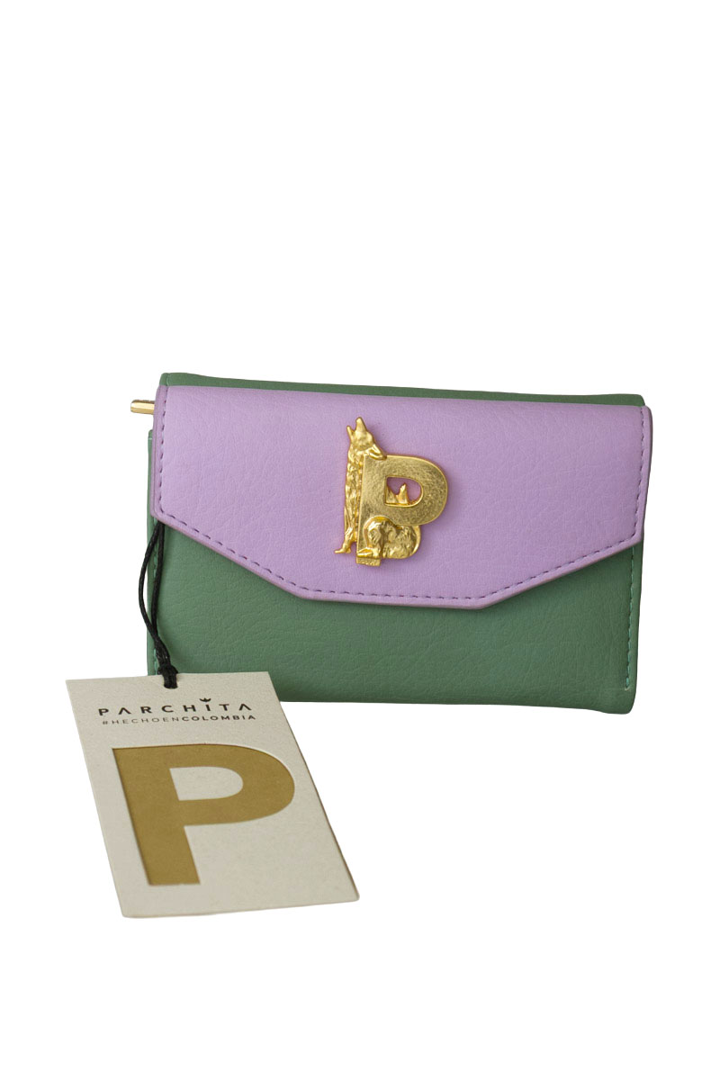 Cartera / Bolso / Monedero color Lila - Parchita