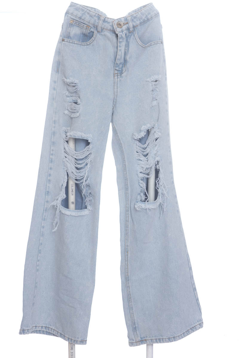 Pantalones color Azul - Agua y Rosa