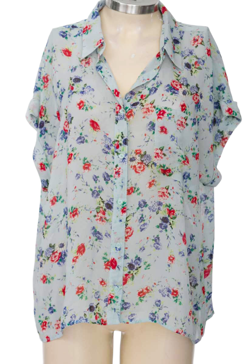 Blusa color Aguamarina - MNG