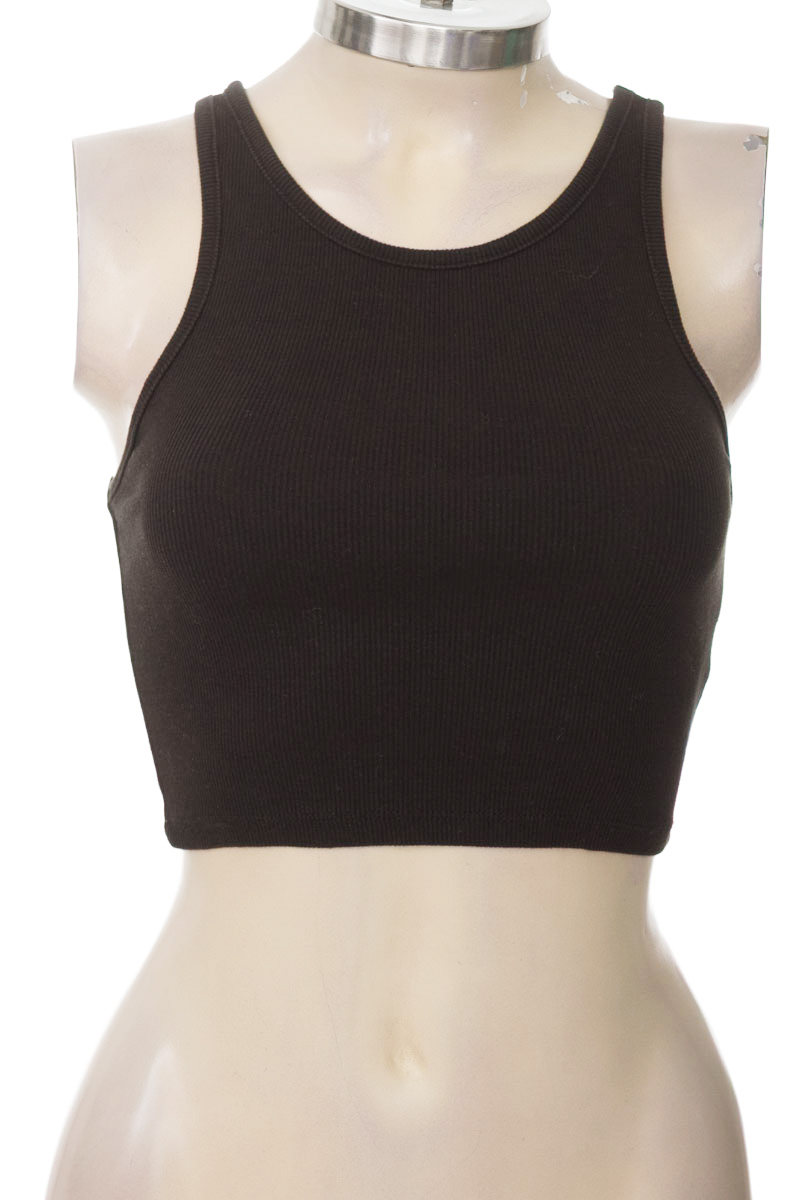 Top / Camiseta color Negro - Zara