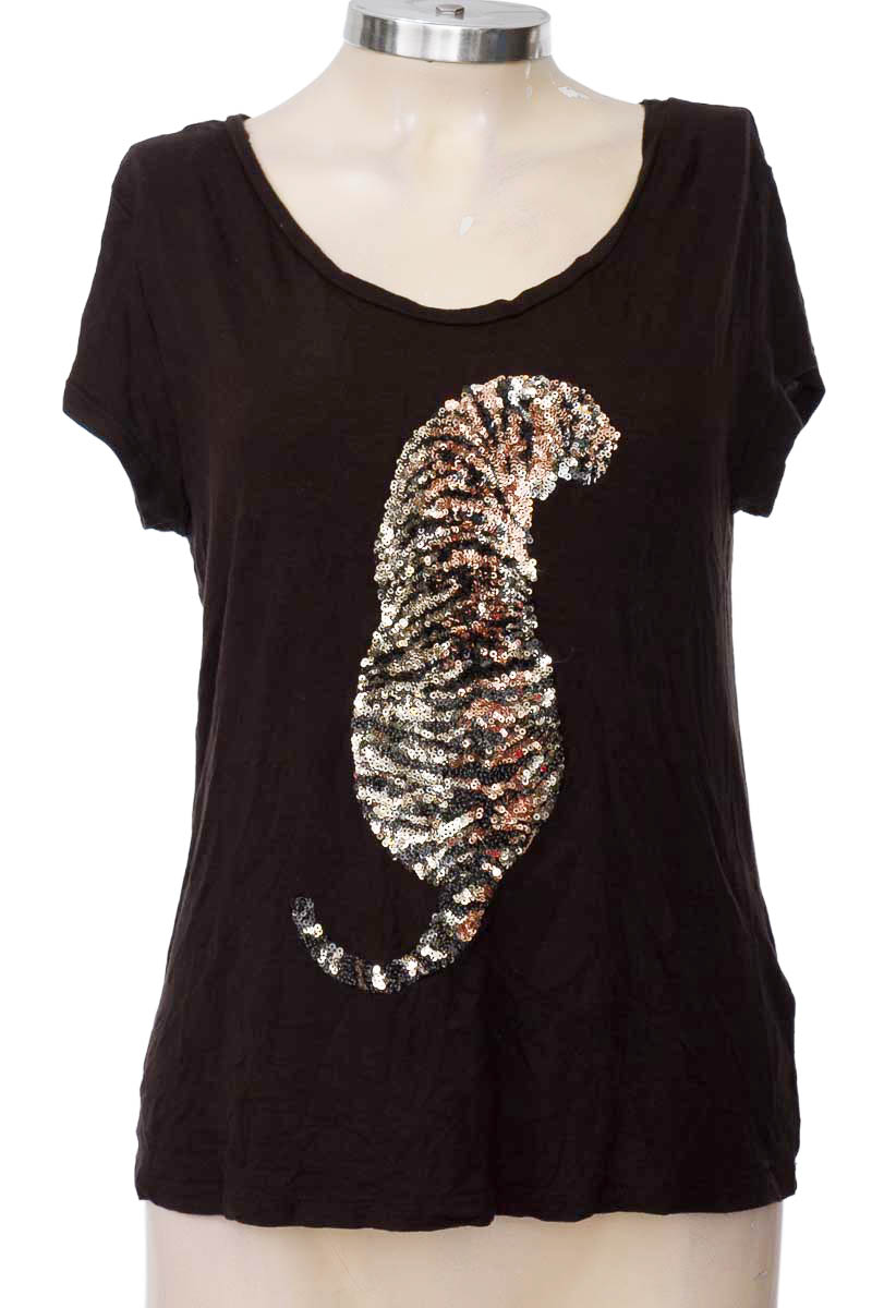 Top / Camiseta color Negro - H&M