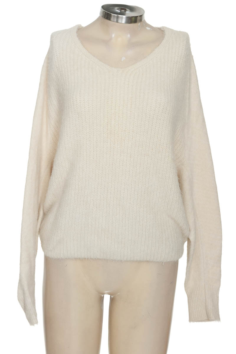 Sweater color Beige - Rosa