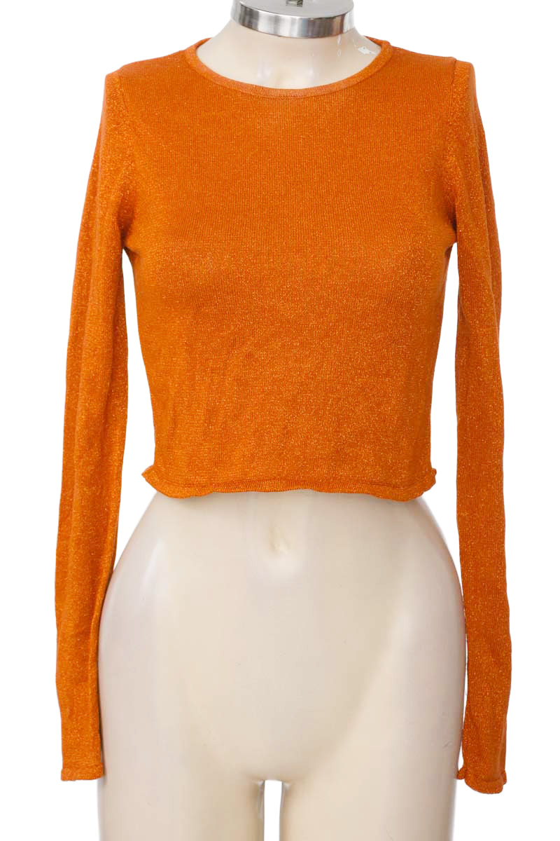 Sweater color Naranja - Stradivarius