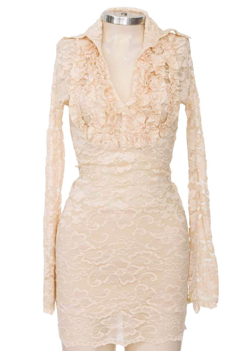 Vestido / Enterizo color Beige - Mambo