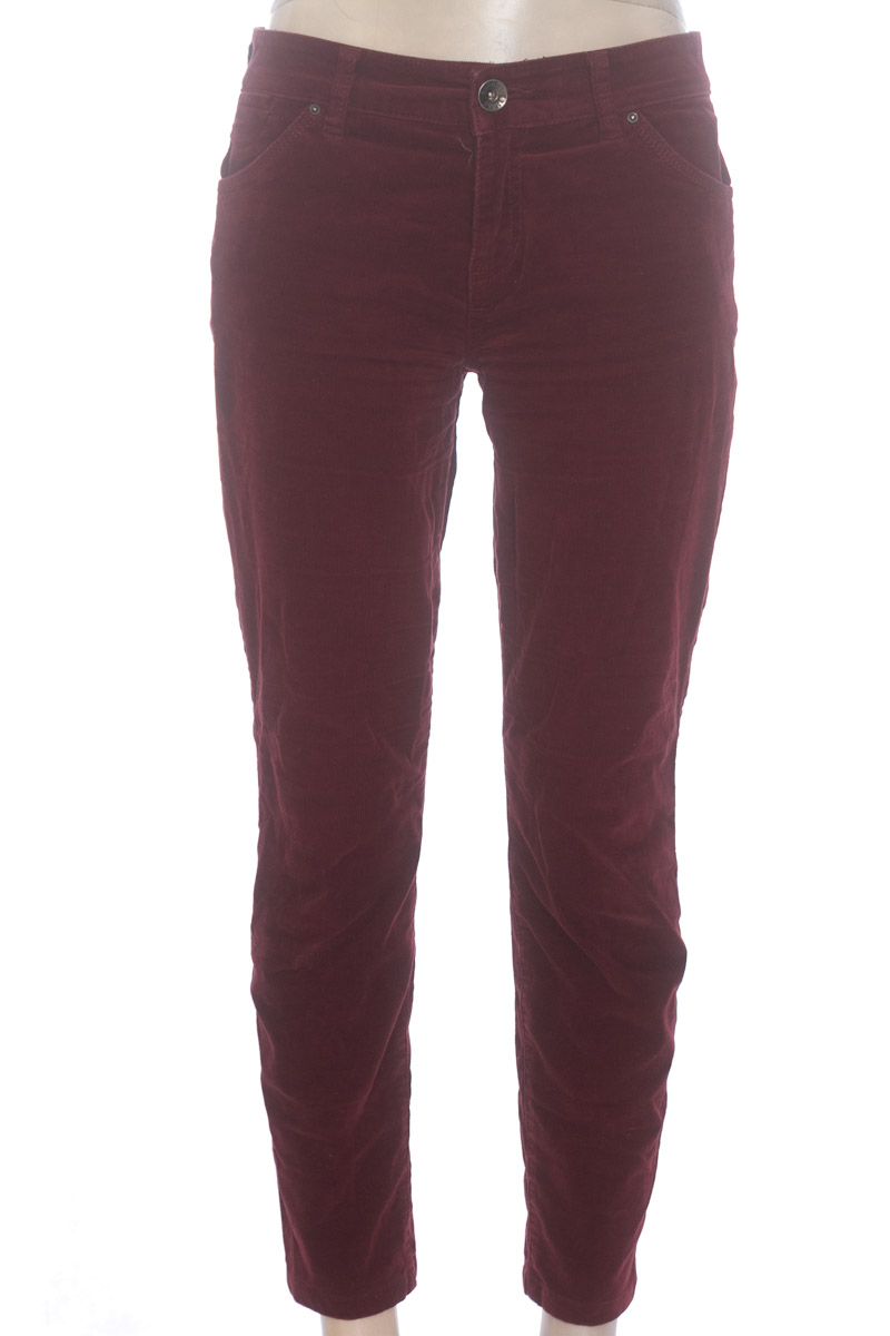 Pantalones color Vinotinto - Esprit