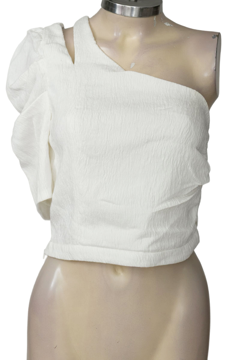 Top / Camiseta color Blanco - Zara