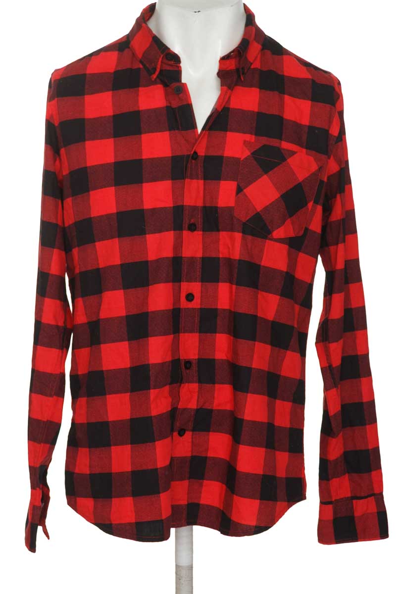 Camisa color Rojo - Leo