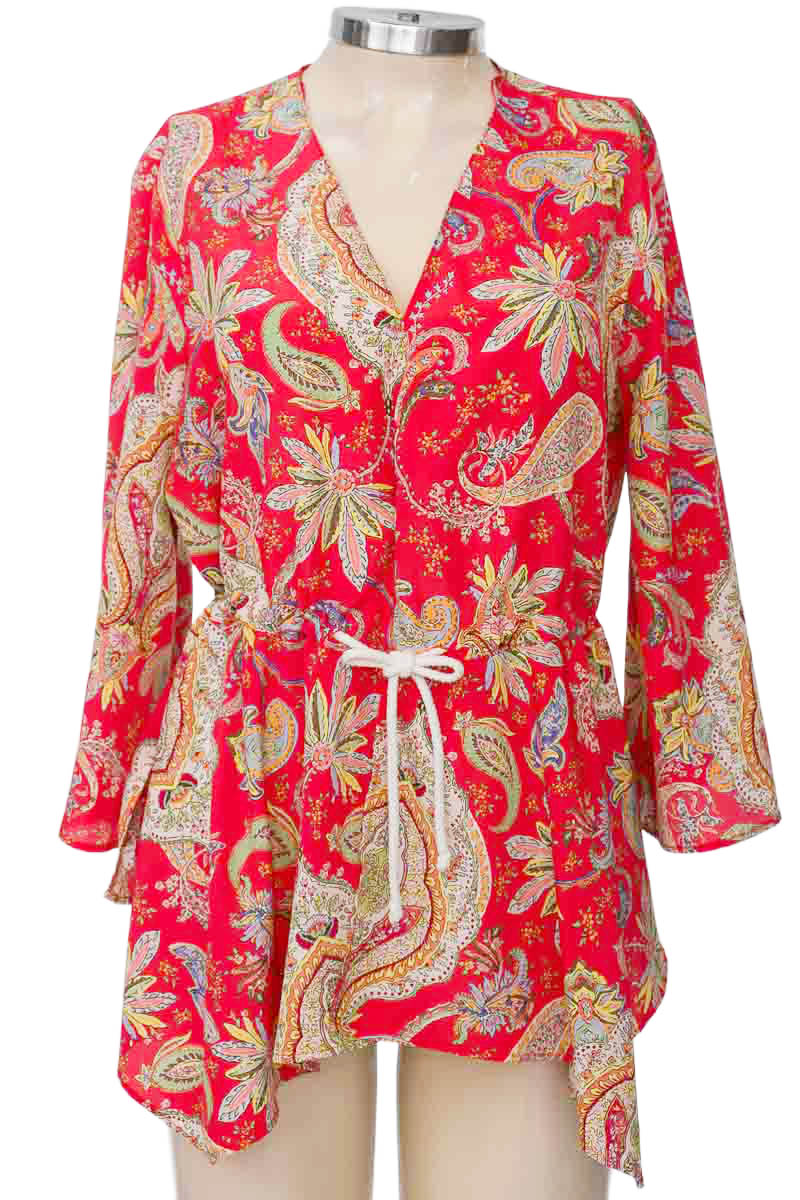 Blusa color Rojo - Zara