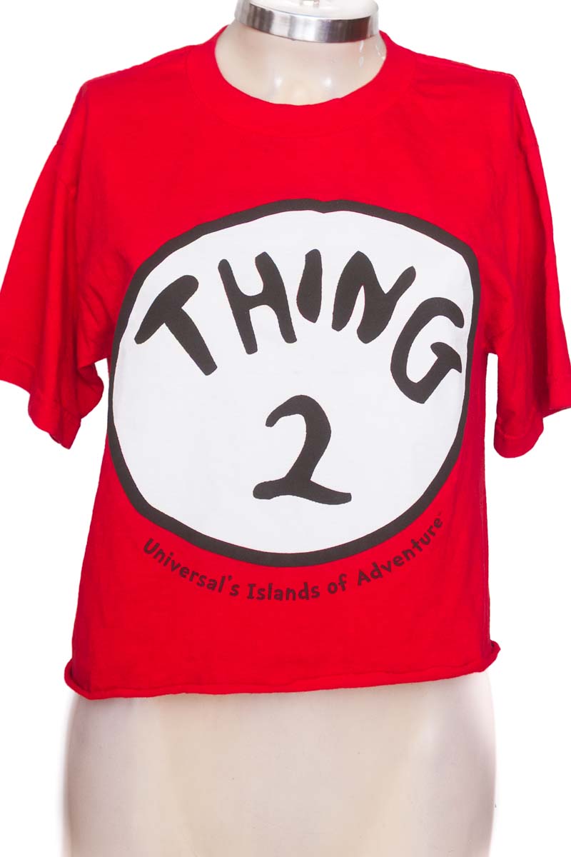 Top / Camiseta color Rojo - Universal Studios