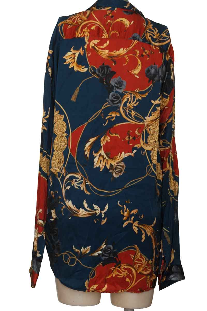 Blusa color Azul - Zara