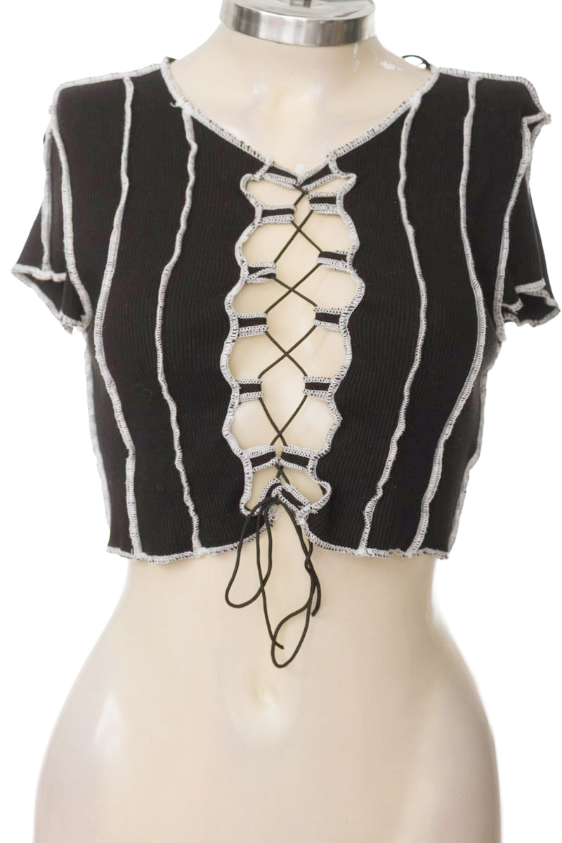 Top / Camiseta color Negro - Divided by H&M