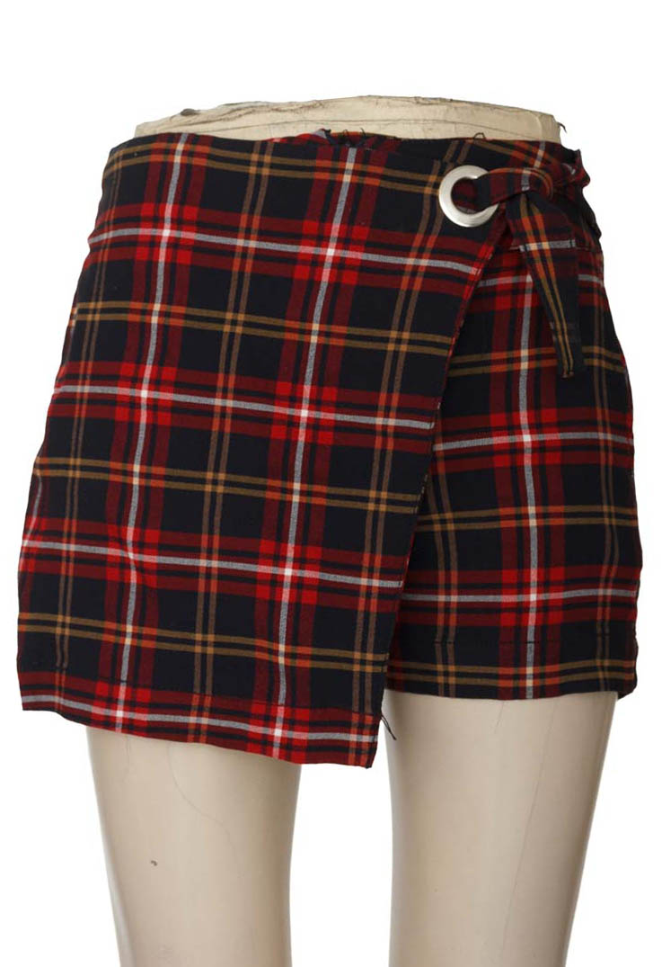 Falda color Estampado - Clam