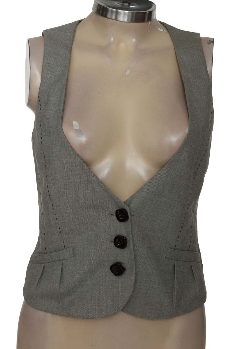 Chaqueta / Abrigo color Gris - MNG