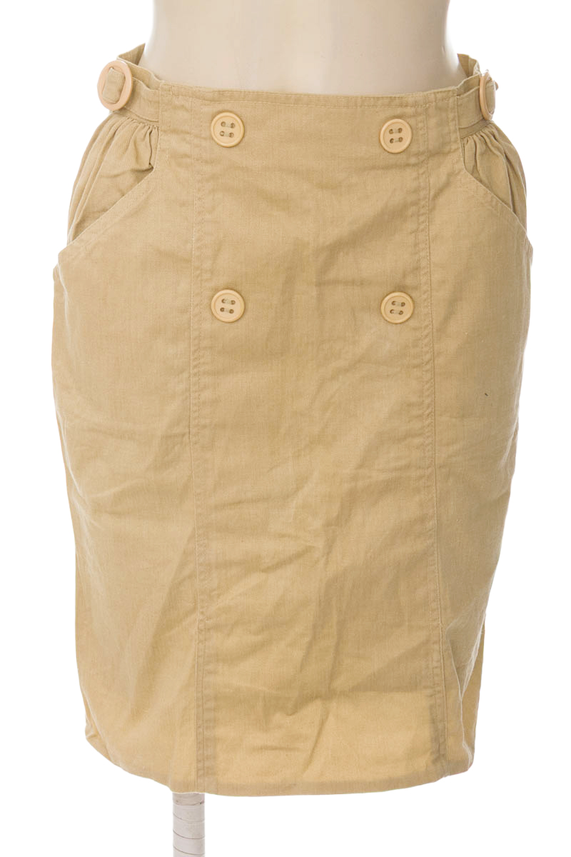 Falda color Beige - Glamour