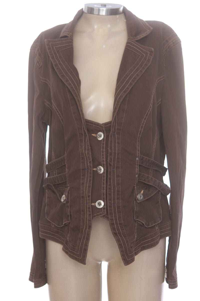 Chaqueta / Abrigo color Café - Biba