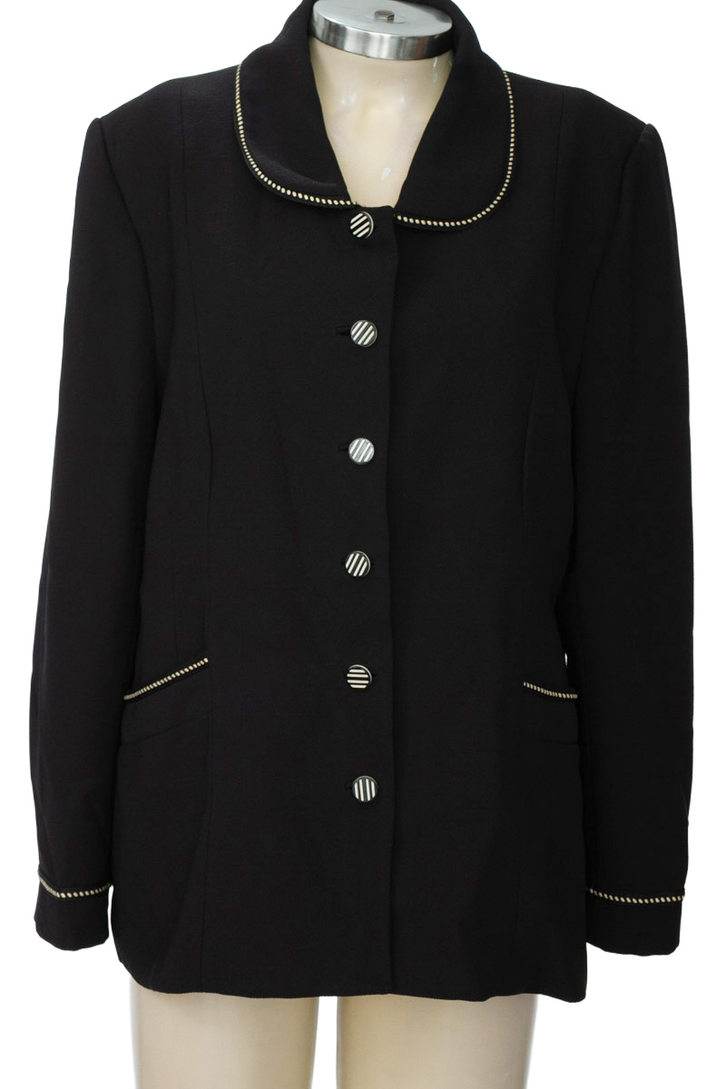 Chaqueta / Abrigo color Negro - Gelmy