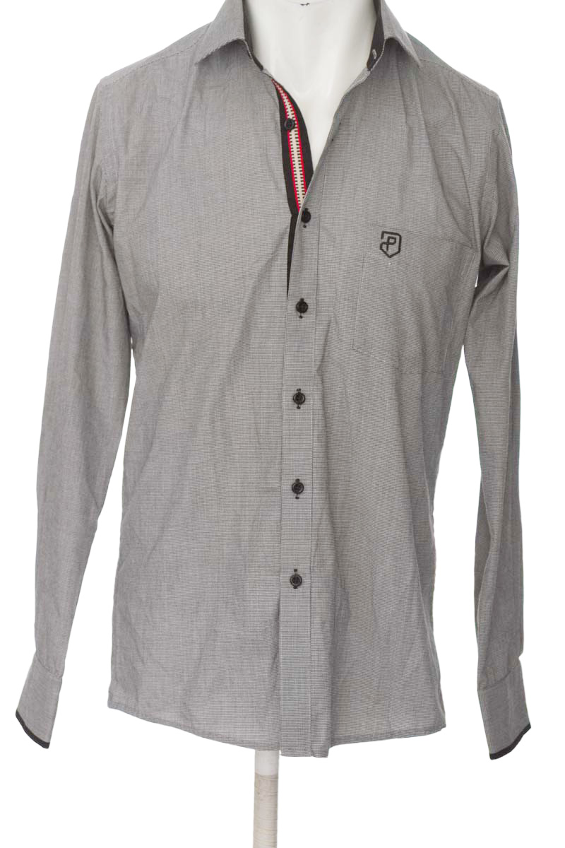 Camisa color Gris - Pierre D´ Agostiny