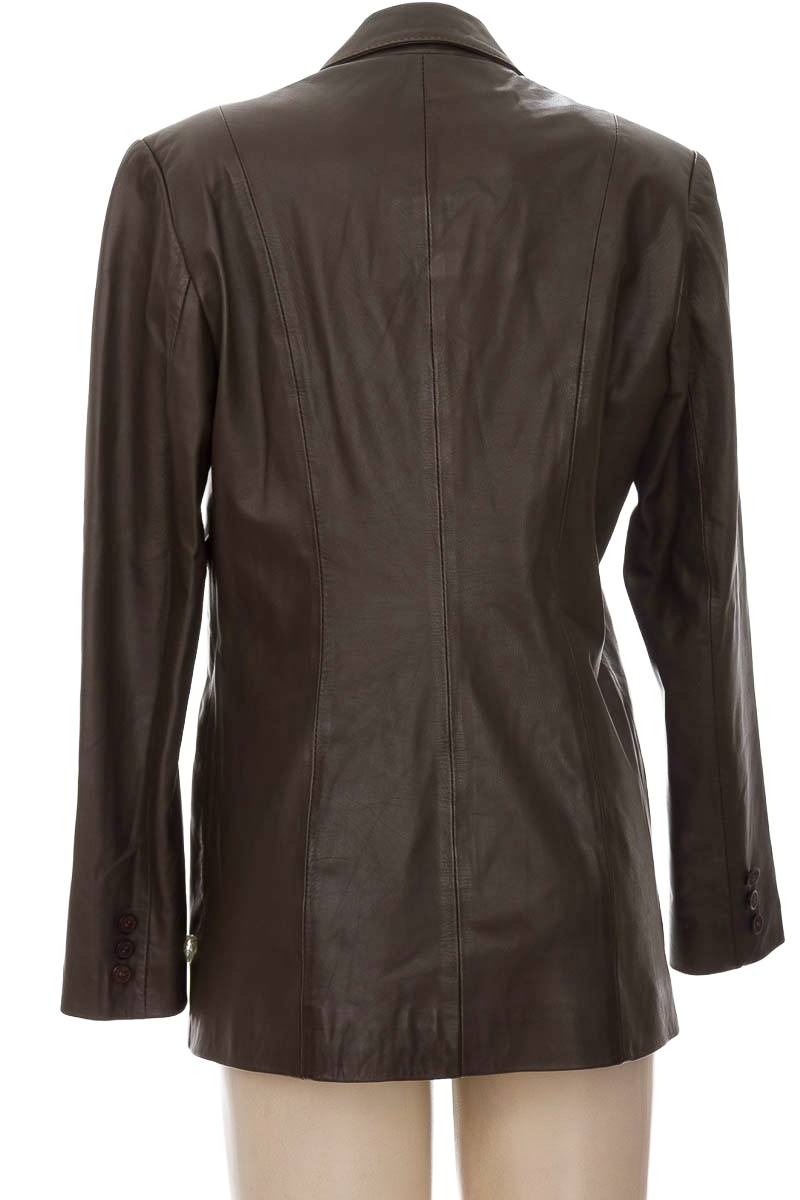 Chaqueta / Abrigo color Café - Kasual Moda En Cuero